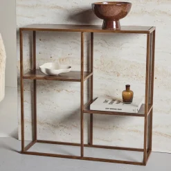 Best Nohr Wandrek Keonte 81 x 80cm, kleur Walnoot