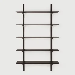 Hot Ethnicraft Wandrek PI Hout, Met 5 planken