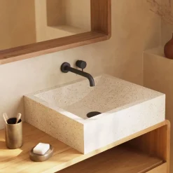 Outlet Kave Home Waskom Delina Terrazzo, 40 x 45cm