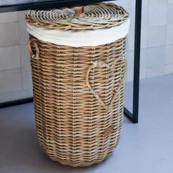 Hot Rivièra Maison Wasmand Heart Rattan Brown