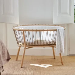 Kave Home Wieg Leonela, 97 x 62cm, kleur Naturel