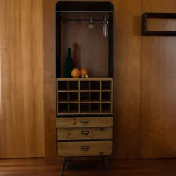 Clearance Dutchbone Wijnkast Vino 170 x 56cm Hout