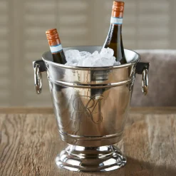 Rivièra Maison Wijnkoeler Duclair kleur Zilver