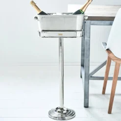 Hot Rivièra Maison Wijnkoeler Paris Cooler Op standaard Zilver