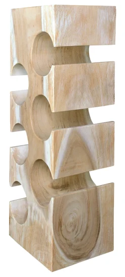 Hot Artistiq Living Wijnrek Etoya Suarhout, Voor 6 flessen