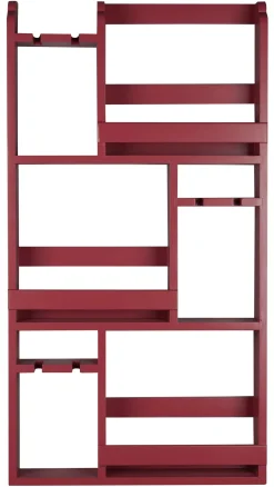 Discount Dutchbone Wijnrek Myron 120 x 80cm Rood