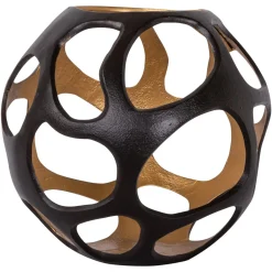 Best Richmond Interiors Windlicht Alysia kleur Bruin