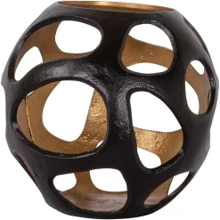 Best Richmond Interiors Windlicht Alysia kleur Bruin