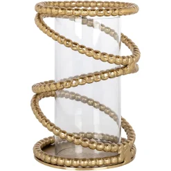 Best Richmond Interiors Windlicht Jaden kleur Brushed gold