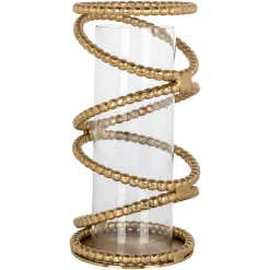 Best Richmond Interiors Windlicht Jaden kleur Brushed gold