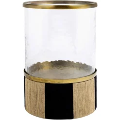 Outlet Richmond Interiors Windlicht Sas 32cm, kleur antique Brass