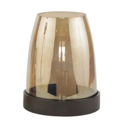 Best Richmond Interiors Windlicht Skye 35cm, kleur Walnut Walnoot