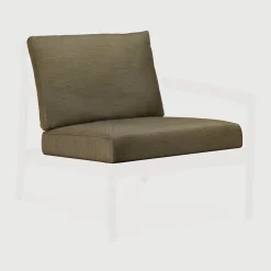 Clearance Ethnicraft Zitkussen Jack t.b.v. Outdoor Fauteuil Jack, kleur Groen