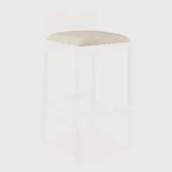 Ethnicraft Zitkussen Jack t.b.v. Outdoor barkruk Jack, Bouclé, kleur Naturel