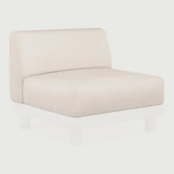 Discount Ethnicraft Zitkussen Monocle t.b.v. 1-zits Modulaire Loungeset Monocle, kleur Wit