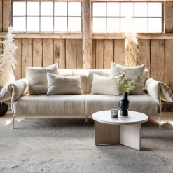 Sale Nohr 3-zits Bank Abiel Linnen, kleur Beige