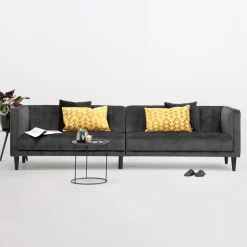 Clearance Sohome 5-zits Bank Alison Velvet