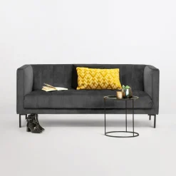 Discount Sohome 3-zits Bank Alison Velvet