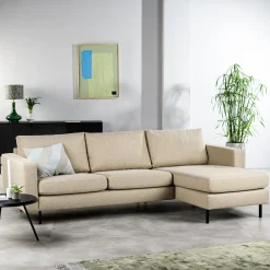 Clearance BASE 3-zits Bank Cigi Links/Rechts Beige