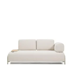 Online Kave Home 2-zits Bank Compo Met blad, kleur Beige