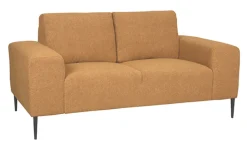 Clearance LABEL51 2-zits Bank Ferraro Bouclé Okergeel