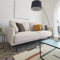 New Kave Home 3-zits Bank Galene 214cm, kleur Beige