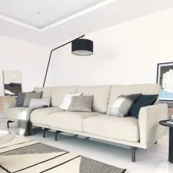 Clearance Kave Home 4-zits Bank Galene 334cm, kleur Beige