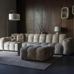 Outlet Dutchbone 4,5-zits Bank Hackman Velvet