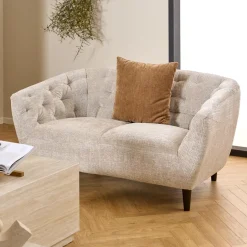 Bendt 2-zits Bank Loes Chenille, kleur Beige