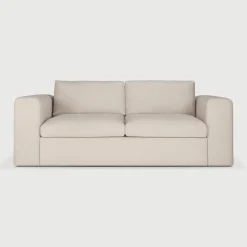 Discount Ethnicraft 2,5-zits Bank Mellow kleur Off White