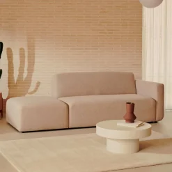 Kave Home 2-zits Bank Neom Met eindpaneel