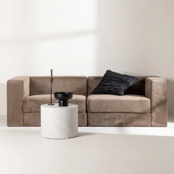 Outlet Nohr 3-zits Bank Ramzi Linnenlook