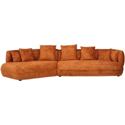 New Richmond Interiors 4-zits Bank Rodina Chenille Pumpkin