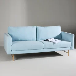 New Nohr 3-zits Bank Sumit kleur Lichtblauw