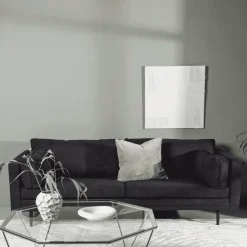 Hot Nohr 3-zits Bank Tylan Linnenmix, kleur Zwart