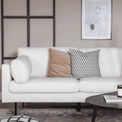 Clearance Nohr 3-zits Bank Tylan Teddy Wit