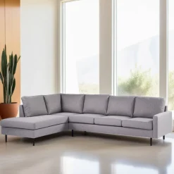 Online BASE 3-zits Hoekbank Jeno kleur Grijs