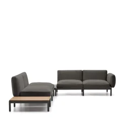 New Kave Home 4-zits Loungebank Sorells 317 x 353cm