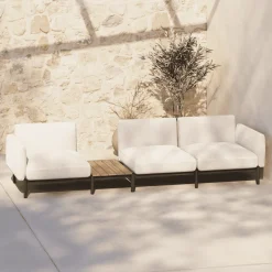 Kave Home 3-zits Loungebank Sorells 341cm