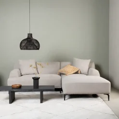 Discount Nohr 3-zits Loungebank Tacora Rechts, 242cm, kleur Lichtgrijs