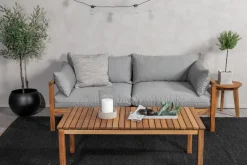 Nohr 2-zits Loungebank Tenia Acaciahout Naturel