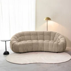 Outlet LABEL51 3-zits Organische Bank Cloud Elite stof, 238cm