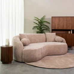 Clearance LABEL51 2,5-zits Organische Bank Novo Elite stof, 203cm