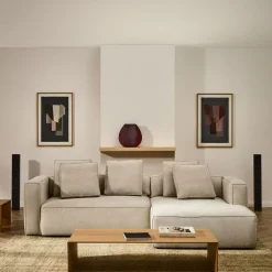 Outlet Kave Home 3-zits Slaapbank Marela 276cm, kleur Beige