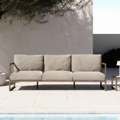 Outlet Kave Home 3-zits Tuinbank Comova 225cm