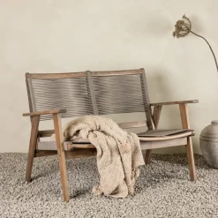 Hot Nohr 2-zits Tuinbank Shaelynn Acaciahout, 120cm Bruin