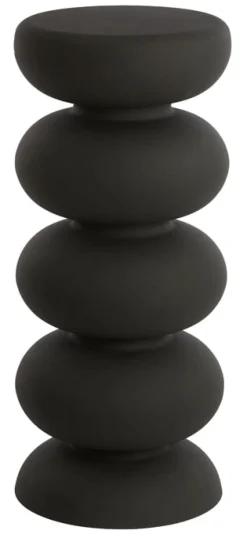 Clearance Light & Living Zuil Kobodo kleur Mat Zwart