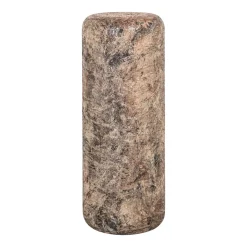 Outlet Richmond Interiors Zuil Mayah Marmerlook, 80cm hoog Beige