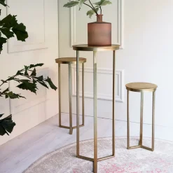 Discount Light & Living Zuil Retiro 101cm hoog Goud