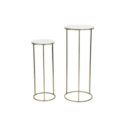 Light & Living Zuil Ricardo Set van 2 stuks, kleur Wit